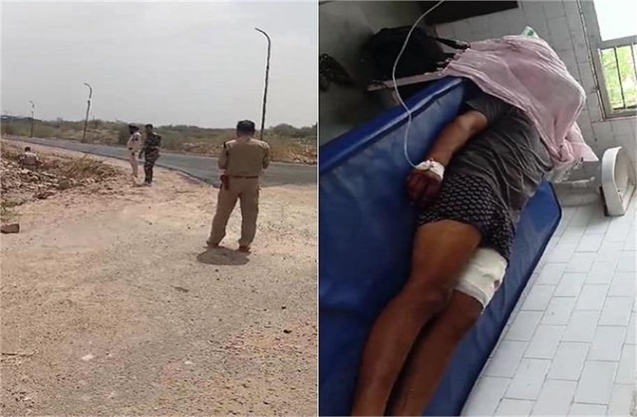 दुष्कर्म के आरोपी का शॉर्ट एनकाउंटर, जवाबी कार्रवाई ने पुलिस ने की फायरिंग