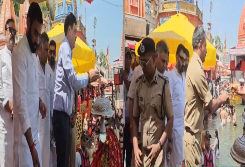 चारधाम यात्रा से पहले हर की पैड़ी पर गढ़वाल कमिश्नर और आईजी ने किया गंगा पूजन