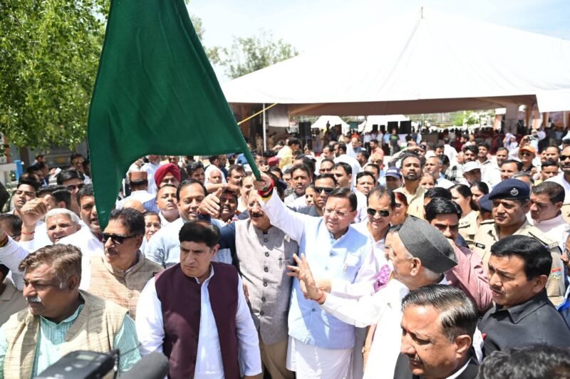 पुष्कर सिंह धामी ने चारधाम यात्रा-2026 को दिखाई हरी झंडी