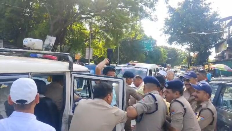 हरिपुर घाट पर CM धामी के कार्यक्रम से पहले कांग्रेस का विरोध, लगाए ‘गो बैक’ के नारे