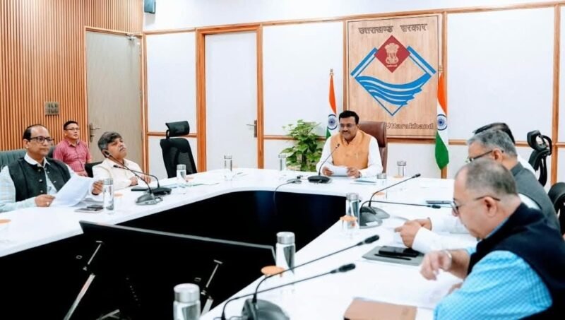 मुख्य सचिव के साथ यूआईआईडीबी की बैठक, प्रोजेक्ट्स की धीमी प्रगति पर जताई नाराजगी