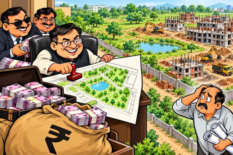 HRDA द्वारा रूड़की में ओपन एरिया में नक्शा पास कर सरकार को करोड़ों रुपए का चूना लगाया जा रहा है?