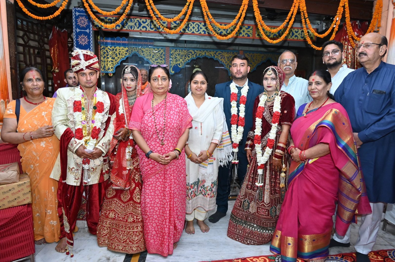 सामूहिक विवाह कार्यक्रम में पहुंची ऋतु खंडूरी:वर-वधु को दिया आशीर्वाद,बालाजी मंदिर समिति ने कराया गरीब कन्याओं का विवाह