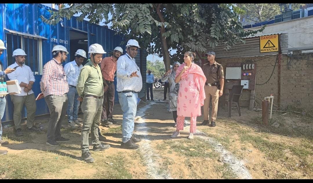 उपाध्यक्ष सोनिका ने यूनिटी मॉल और ट्रांसपोर्ट नगर का किया निरीक्षण, गुणवत्तापूर्ण व समयबद्ध निर्माण के दिए निर्देश