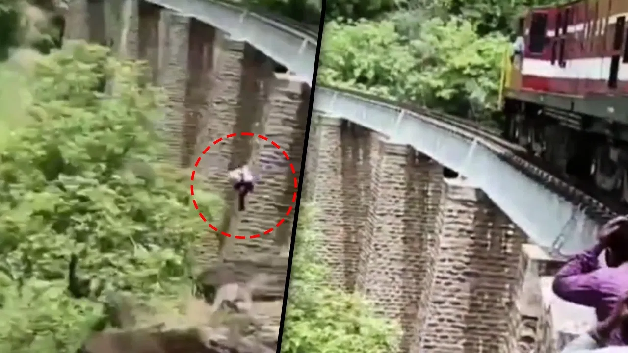 पुल पर Reel बना रहे थे पति-पत्नी, सामने से आ रही ट्रेन को देख लगा दी छलांग फिर…